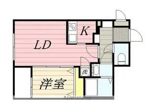 リアンレガーロ博多ステーション【3階】の間取り