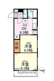 ピュアコートⅡ【2階】の間取り