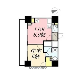 パークアクシス東陽町・親水公園【3階】の間取り