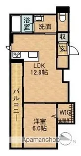 フラッツ神田町【1階】の間取り