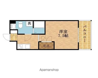 T’S SQUARE 大阪城【1006号室】の間取り
