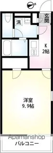 メゾン・シャルルーズ【3階】の間取り