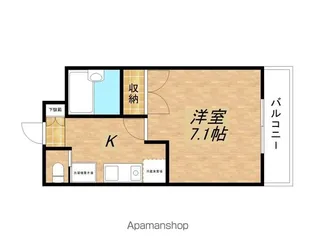 シャンポール【2階】の間取り