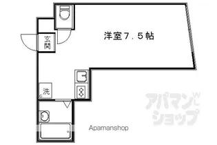 メゾンワイズ【315号室】の間取り