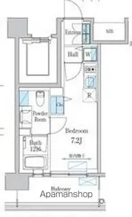 デュオフラッツ仙台木町通エアリ【11階】の間取り