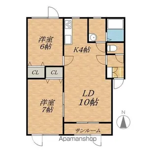 サクセス161【101号室】の間取り