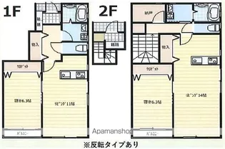 メゾン ド ソレイユ【1階】の間取り