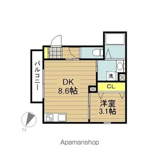 フィカーサ【1階】の間取り