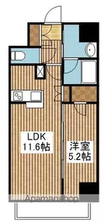 S−FORT新潟駅前【9階】の間取り