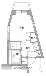東京都中野区中野3丁目【マンション】の間取り