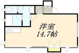 コーポイシトヤ【101号室】の間取り