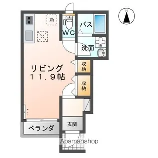 グレイス・ワンA【1階】の間取り