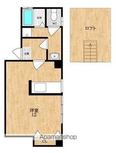 ラビタジャッロ柳町【3階】の間取り