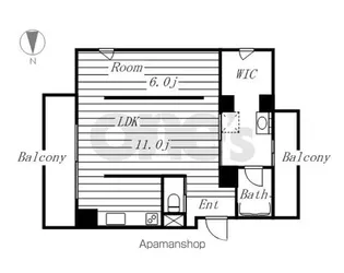 NOVEL【503号室】の間取り
