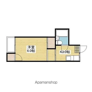 コーポ瑞穂【2階】の間取り