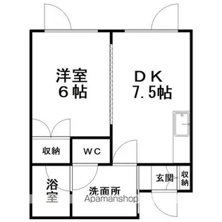 リラハイツ【2階】の間取り
