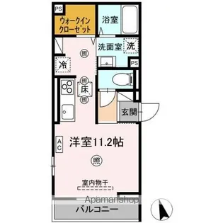 ロイヤルステージ東津田A棟【1階】の間取り