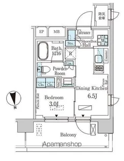 パークアクシス柏【5階】の間取り
