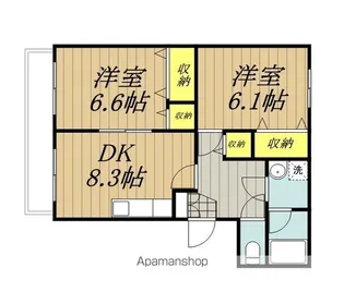 セレーノ・ブリッサ【A301号室】の間取り