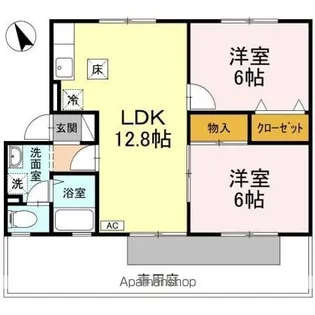 SONIA B棟【1階】の間取り