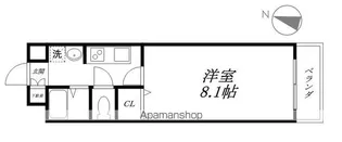 プリンスヒルズ【202号室】の間取り