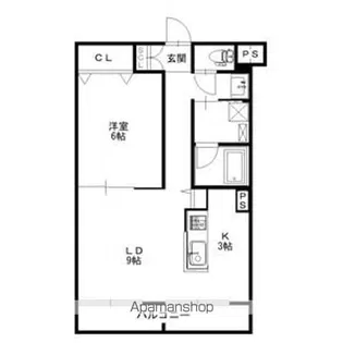 プルミエールメゾン南円山【2階】の間取り