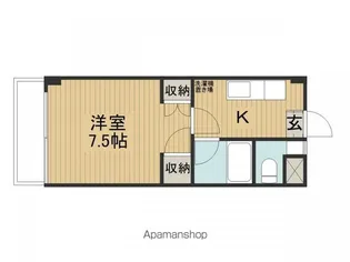ヒルサイド・ビレッヂ【3階】の間取り