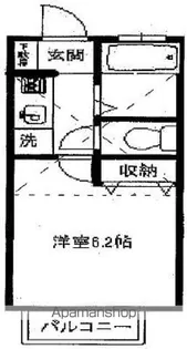 東京都練馬区石神井町4丁目【アパート】の間取り