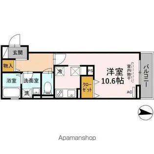ウィステリア【1階】の間取り