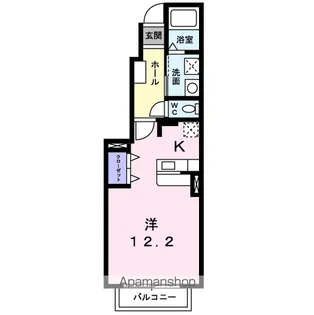 エレガンスフォーシーズンⅡ【1階】の間取り