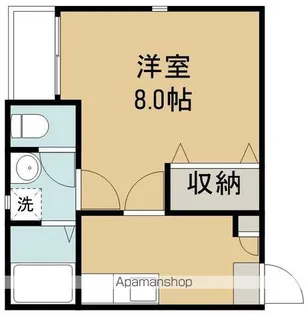 クレフラスト宮城野原駅前【1階】の間取り
