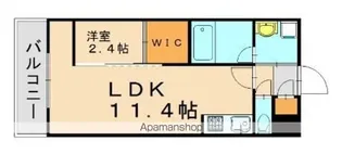 マイプレイス福重【2階】の間取り