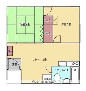 佐内コーポ【3階】の間取り