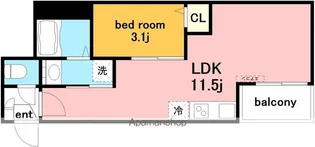 JACK KOSHINⅥ【3階】の間取り