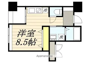 ラクレイス薬院【6階】の間取り