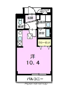 ラグナ ステュディオ【1階】の間取り