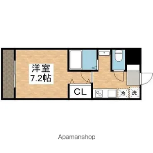 ル・レーヴ向山Ⅱ【4階】の間取り