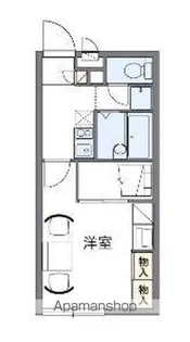 レオパレスHiro【209号室】の間取り
