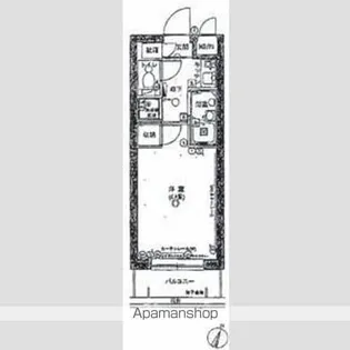 アイディ幡ヶ谷【4階】の間取り
