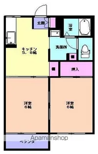 イーハトーボ柏【202号室】の間取り