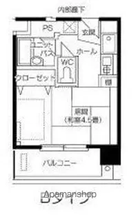 ヴィラフリーデ平和通【804号室】の間取り