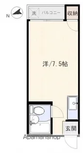 とんぼハイツ【2階】の間取り