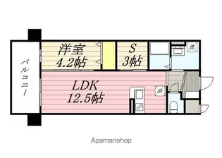 プランドール志免【602号室】の間取り