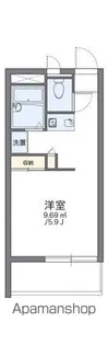 レオパレスETERNAL【2階】の間取り