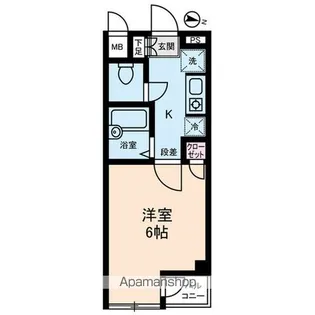 東京都葛飾区新小岩2丁目【マンション】の間取り
