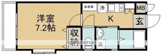 ボヌール若葉【5階】の間取り