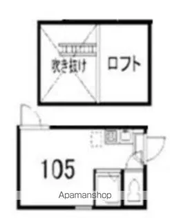 フェリスミラベル【1階】の間取り