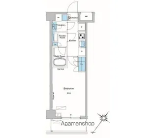 ルフォンプログレ中野富士見町【2階】の間取り