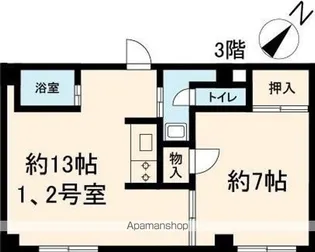 立石ビル【301号室】の間取り