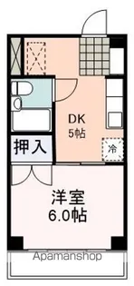 コーポふたば【3階】の間取り